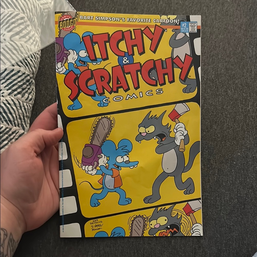 Itchy & Scratchy Comics Issue #2